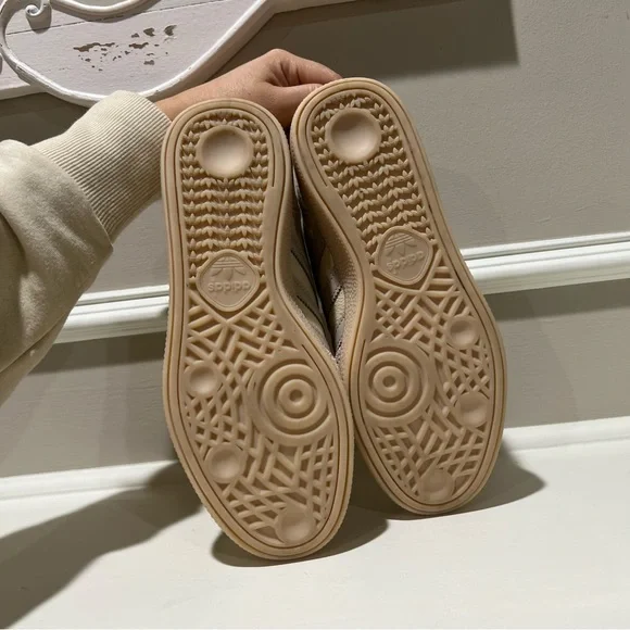 adidas Handball Spezial Cream White Beige (Women's 7) - Picture 3 of 9